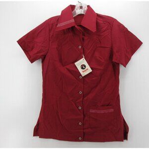 VINTAGE King Louie Top 30 Bowling Shirt 70s Rockabilly USA Small NWT *